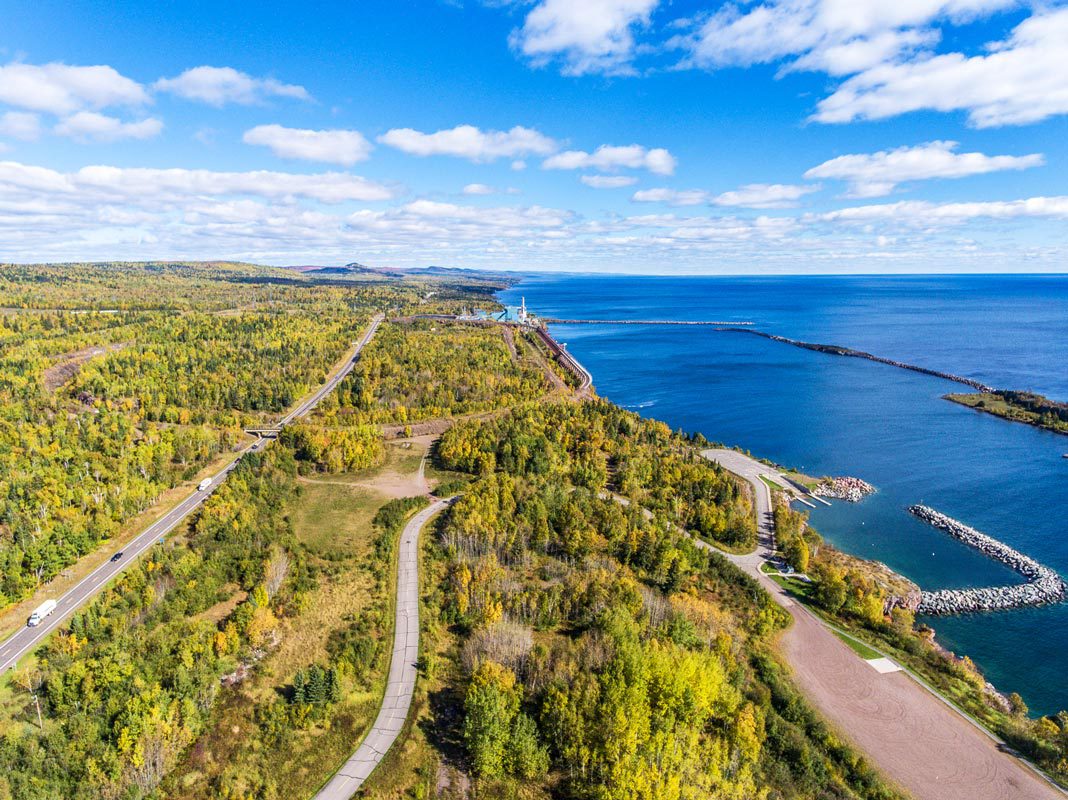 Taconite Harbor Plant Aerial View